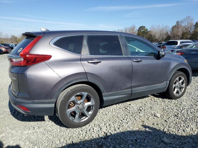 2HKRW2H58KH650587 - 2019 HONDA CR-V EX GRAY photo 3