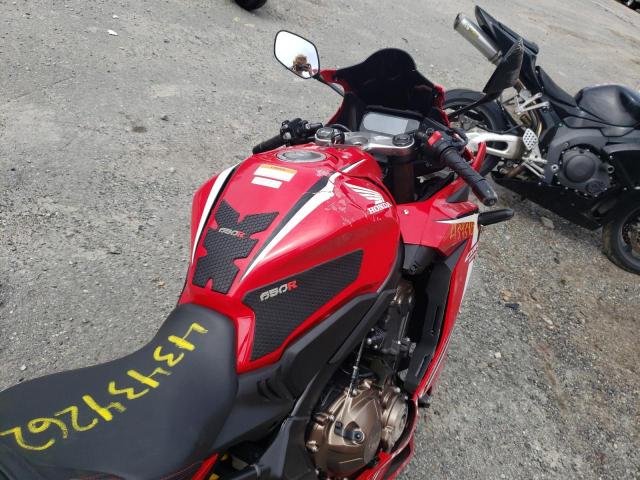 MLHRH0156L5100036 - 2020 HONDA CBR650 RA RED photo 5