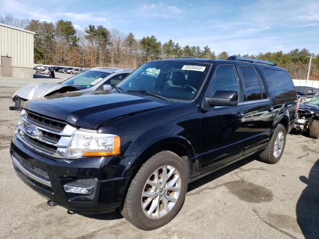 1FMJK2AT5HEA84846 - 2017 FORD EXPEDITION EL LIMITED BLACK photo 1