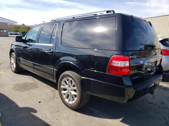 1FMJK2AT5HEA84846 - 2017 FORD EXPEDITION EL LIMITED BLACK photo 2