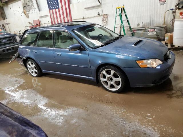 4S3BP676364306421 - 2006 SUBARU LEGACY GT LIMITED BLUE photo 4