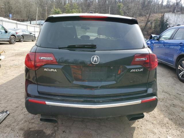 2HNYD2H65AH502604 - 2010 ACURA MDX TECHNOLOGY BLACK photo 6