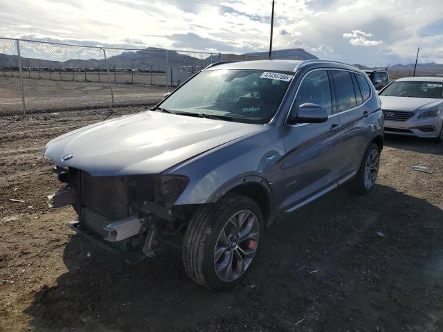 5UXWX9C54G0D65455 - 2016 BMW X3 XDRIVE28I GRAY photo 1