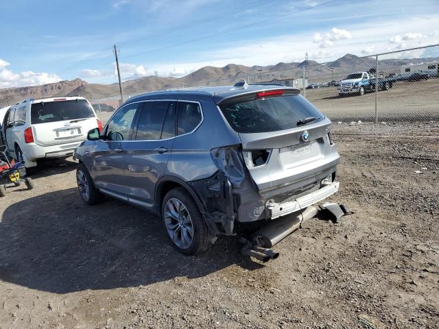 5UXWX9C54G0D65455 - 2016 BMW X3 XDRIVE28I GRAY photo 2