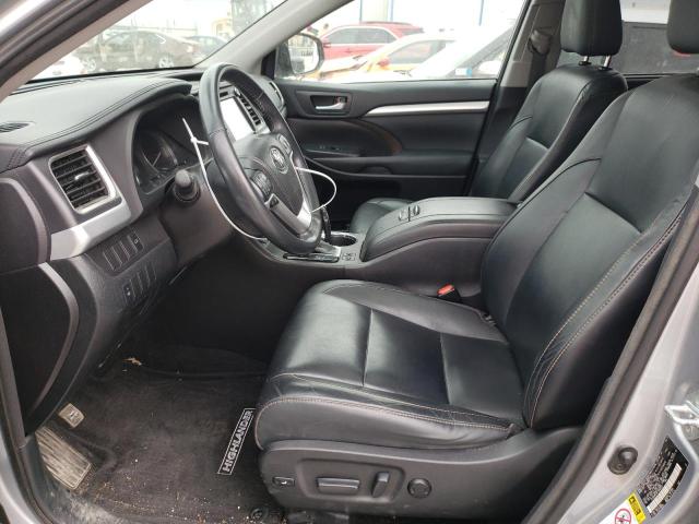 5TDJKRFH4FS089657 - 2015 TOYOTA HIGHLANDER XLE SILVER photo 7