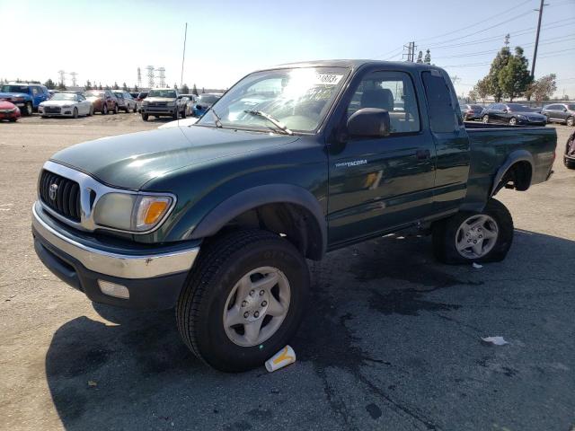 5TESN92N93Z182969 - 2003 TOYOTA TACOMA XTRACAB PRERUNNER GREEN photo 1