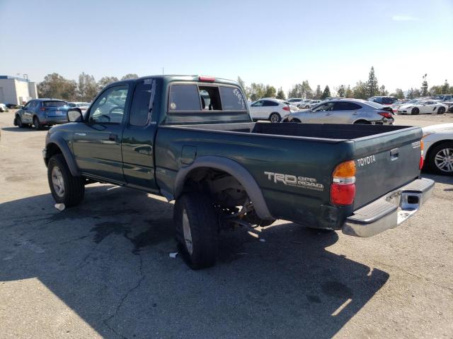 5TESN92N93Z182969 - 2003 TOYOTA TACOMA XTRACAB PRERUNNER მწვანე ფოტო 2