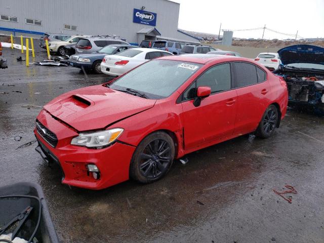 JF1VA1C64J8824830 - 2018 SUBARU WRX PREMIUM RED photo 1