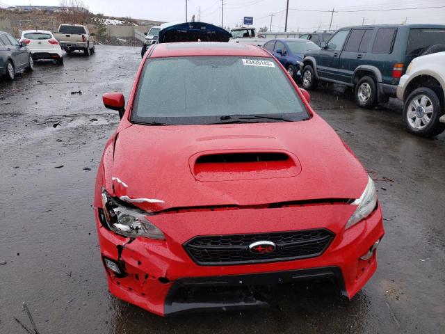 JF1VA1C64J8824830 - 2018 SUBARU WRX PREMIUM RED photo 5