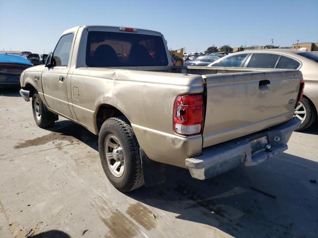 1FTYR10C9YPA78854 - 2000 FORD RANGER GOLD photo 2