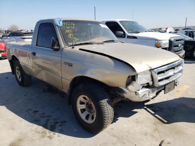 1FTYR10C9YPA78854 - 2000 FORD RANGER GOLD photo 4