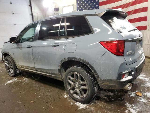 5FNYF8H55PB011104 - 2023 HONDA PASSPORT EXL Серый фото 2