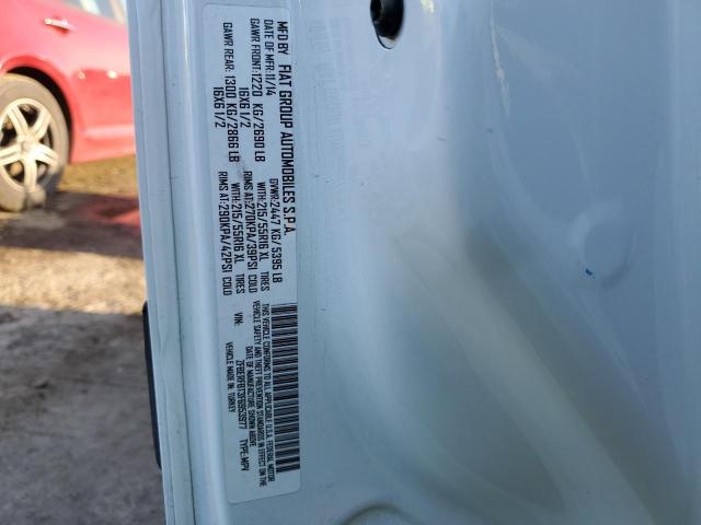 ZFBERFBT3F6953977 - 2015 RAM PROMASTER SLT Blanc photo 13