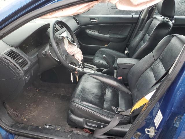 1HGCM66596A065036 - 2006 HONDA ACCORD EX BLUE photo 7