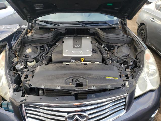 JNKAJ09F58M350235 - 2008 INFINITI EX35 BASE Կապույտ լուսանկար 11