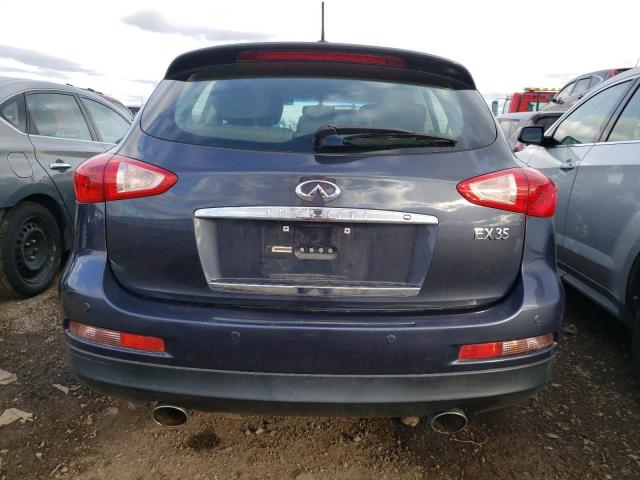 JNKAJ09F58M350235 - 2008 INFINITI EX35 BASE BLUE photo 6