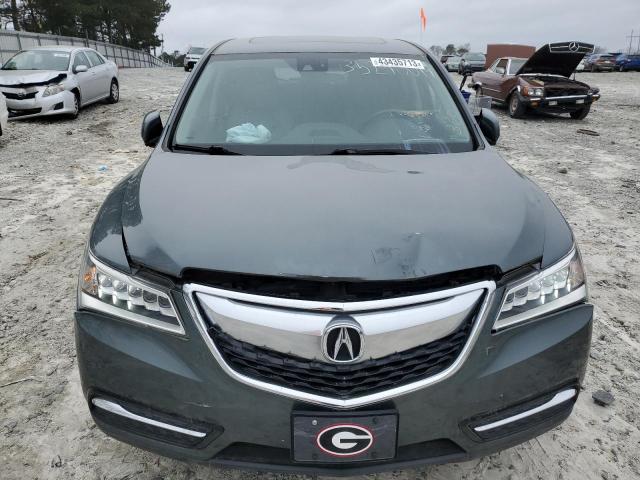 5FRYD3H48FB005200 - 2015 ACURA MDX TECHNOLOGY TEAL photo 5