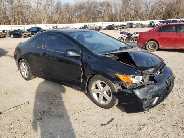 2HGFG12878H565143 - 2008 HONDA CIVIC EX BLACK photo 4