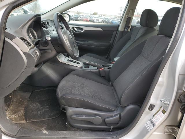 3N1AB7AP1FY257124 - 2015 NISSAN SENTRA S SILVER photo 7