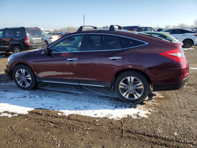 5J6TF2H58EL800388 - 2014 HONDA CROSSTOUR EXL BURGUNDY photo 2