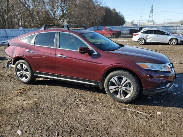 5J6TF2H58EL800388 - 2014 HONDA CROSSTOUR EXL BURGUNDY photo 4