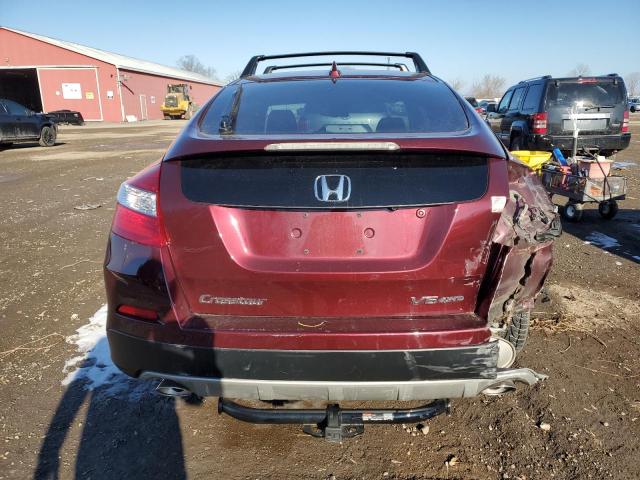 5J6TF2H58EL800388 - 2014 HONDA CROSSTOUR EXL ბურგუნდია ფოტო 6