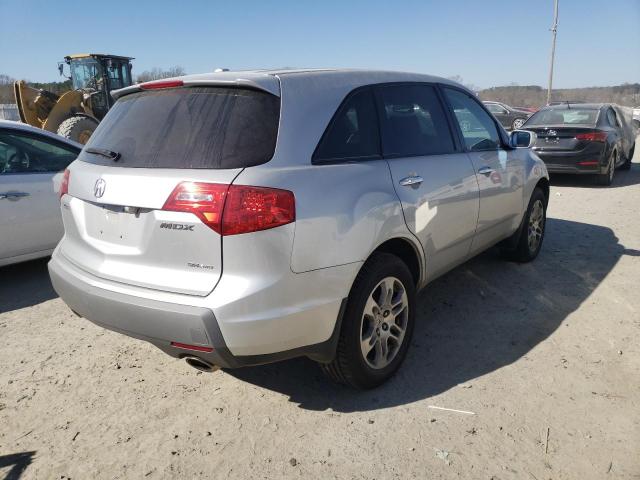 2HNYD28659H524999 - 2009 ACURA MDX TECHNOLOGY SILVER photo 3