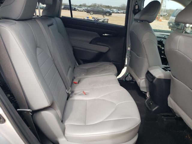 5TDGZRAH0LS503719 - 2020 TOYOTA HIGHLANDER XLE SILVER photo 10