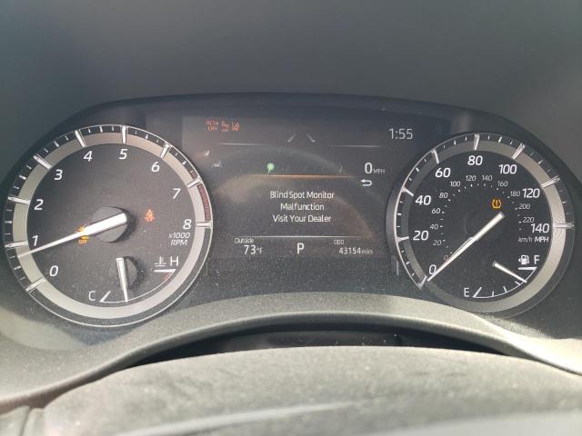 5TDGZRAH0LS503719 - 2020 TOYOTA HIGHLANDER XLE SILVER photo 9