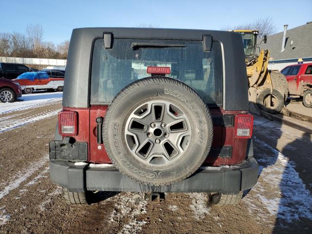 1J4GA391X9L759088 - 2009 JEEP WRANGLER U X MAROON photo 6