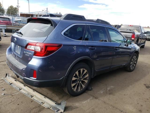 4S4BSENC8G3302305 - 2016 SUBARU OUTBACK 3.6R LIMITED BLUE photo 3