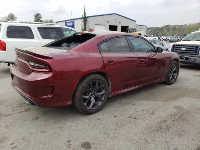 2C3CDXHG5KH578786 - 2019 DODGE CHARGER GT MAROON photo 3