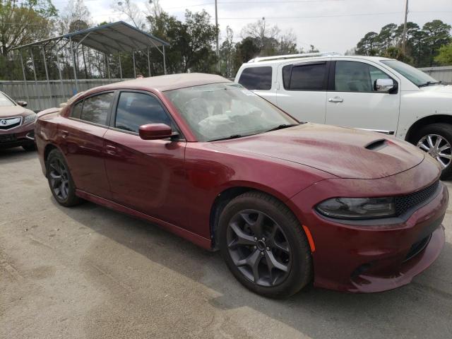 2C3CDXHG5KH578786 - 2019 DODGE CHARGER GT MAROON photo 4