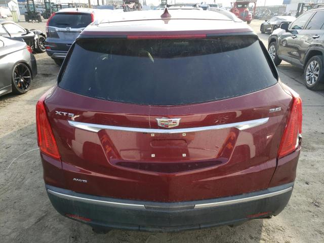 1GYKNBRS4JZ100829 - 2018 CADILLAC XT5 RED photo 6