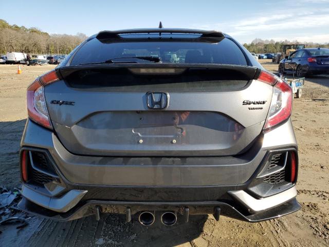 SHHFK7H4XMU409505 - 2021 HONDA CIVIC SPORT Сұр фото 6