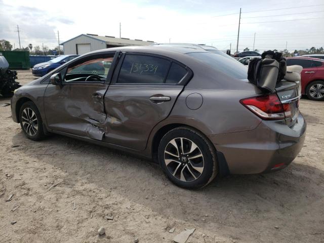 2HGFB2F8XEH525620 - 2014 HONDA CIVIC EX GRAY photo 2