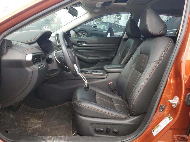 1N4BL4CVXMN377495 - 2021 NISSAN ALTIMA SR ORANGE photo 7