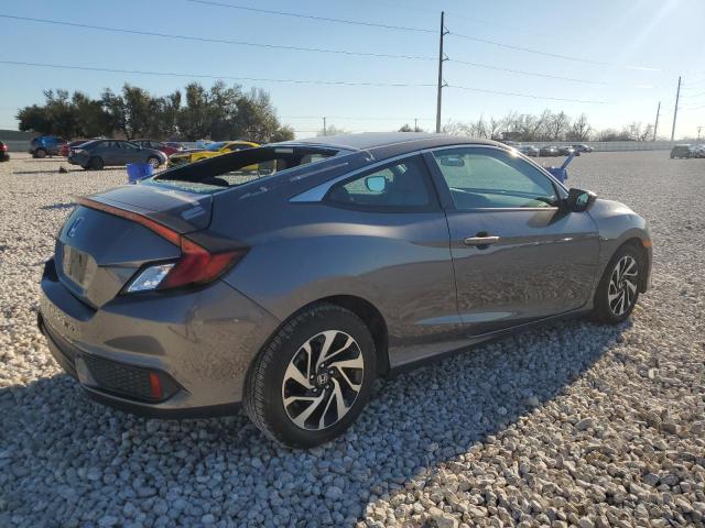 2HGFC4B02JH300501 - 2018 HONDA CIVIC LX GRAY photo 3