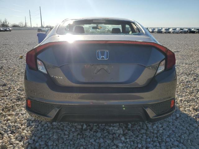 2HGFC4B02JH300501 - 2018 HONDA CIVIC LX GRAY photo 6