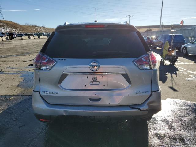 5N1AT2MV7FC793040 - 2015 NISSAN ROGUE S SILVER photo 6