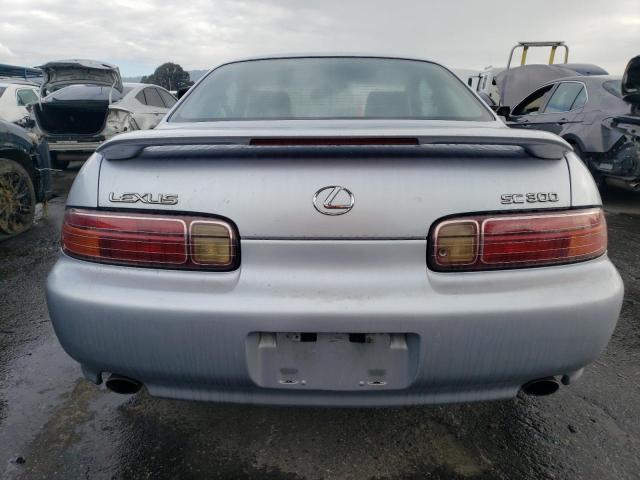 JT8CD32Z7W1001484 - 1998 LEXUS SC 300 SILVER photo 6