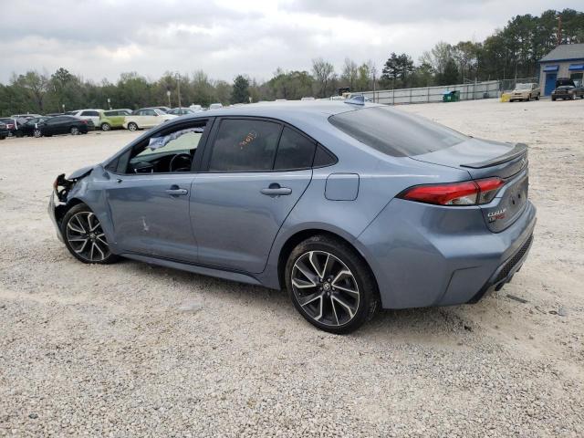 5YFT4RCE3LP009024 - 2020 TOYOTA COROLLA XSE BLUE photo 2