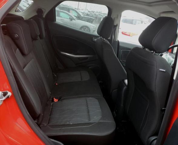 MAJ3S2GE0LC364769 - 2020 FORD ECOSPORT SE წითელი ფოტო 10