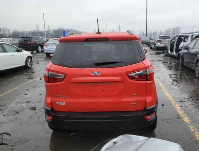 MAJ3S2GE0LC364769 - 2020 FORD ECOSPORT SE წითელი ფოტო 6