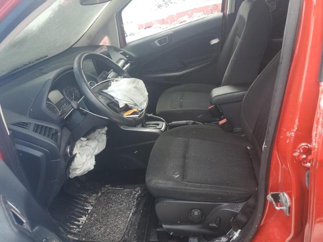 MAJ3S2GE0LC364769 - 2020 FORD ECOSPORT SE წითელი ფოტო 7