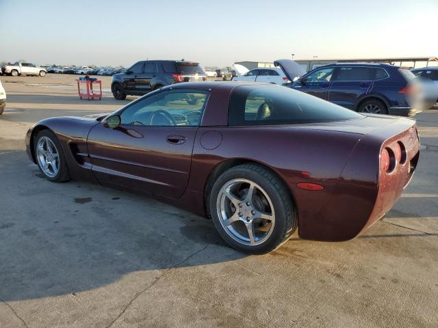 1G1YY22G135133111 - 2003 CHEVROLET CORVETTE BURGUNDY photo 2