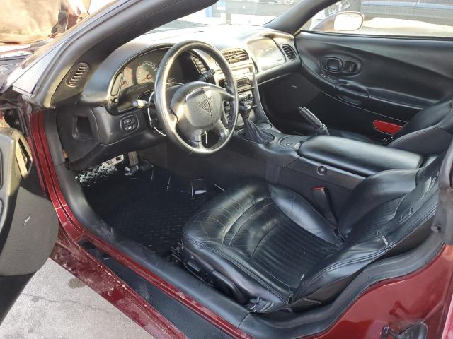 1G1YY22G135133111 - 2003 CHEVROLET CORVETTE BURGUNDY photo 8