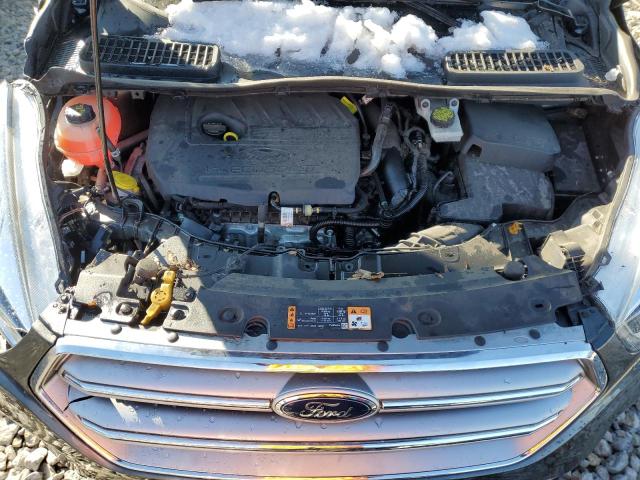 1FMCU9GD1HUB99249 - 2017 FORD ESCAPE SE CHARCOAL photo 12