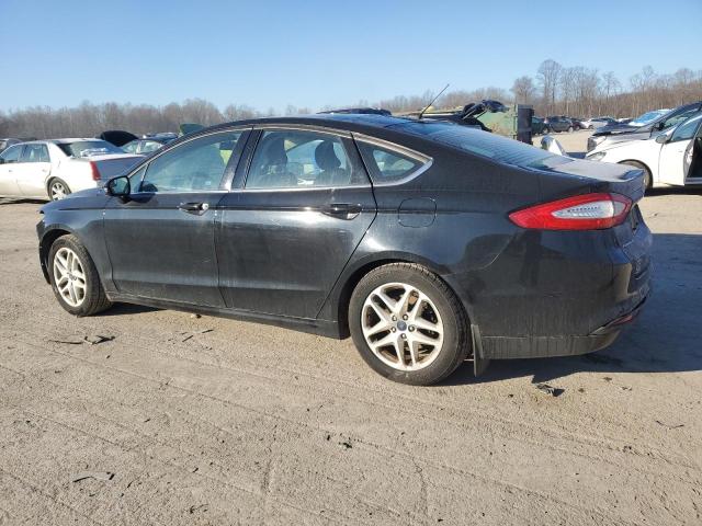 3FA6P0H79GR300336 - 2016 FORD FUSION SE BLACK photo 2