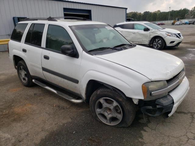 1GNDS13S182153976 - 2008 CHEVROLET TRAILBLAZE LS WHITE photo 4